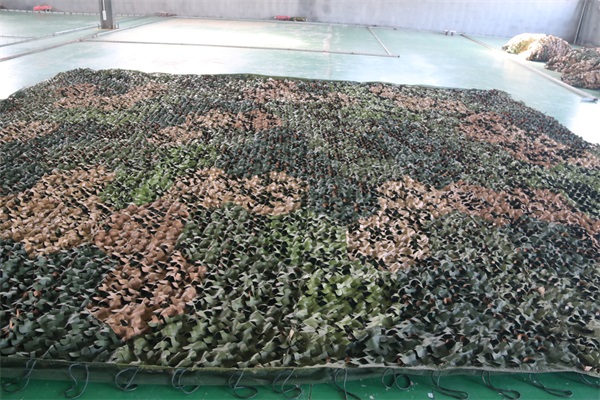 防雷達防紅外偽裝網